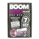 Boombod Weight Loss Shot Drink, High Potency, Diet And Exercise - Black Cherry